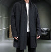 Kimono-shop Black / M Black kimono blazer 14:193#black;5:361386#M     47 to 58kg Black kimono blazer