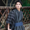 Kimono-shop Black kimono man - Yukata Black kimono man - Yukata