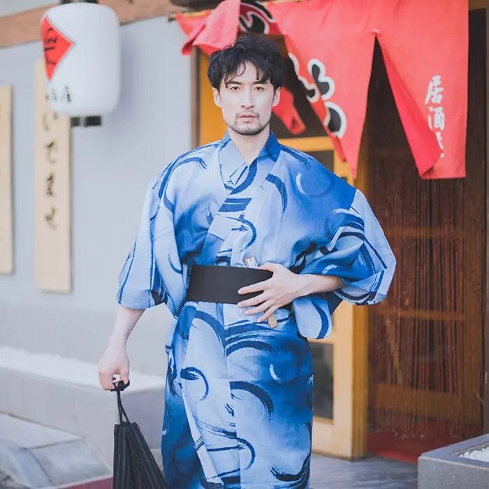 Kimono-shop Japanese kimono bathrobe Japanese kimono bathrobe