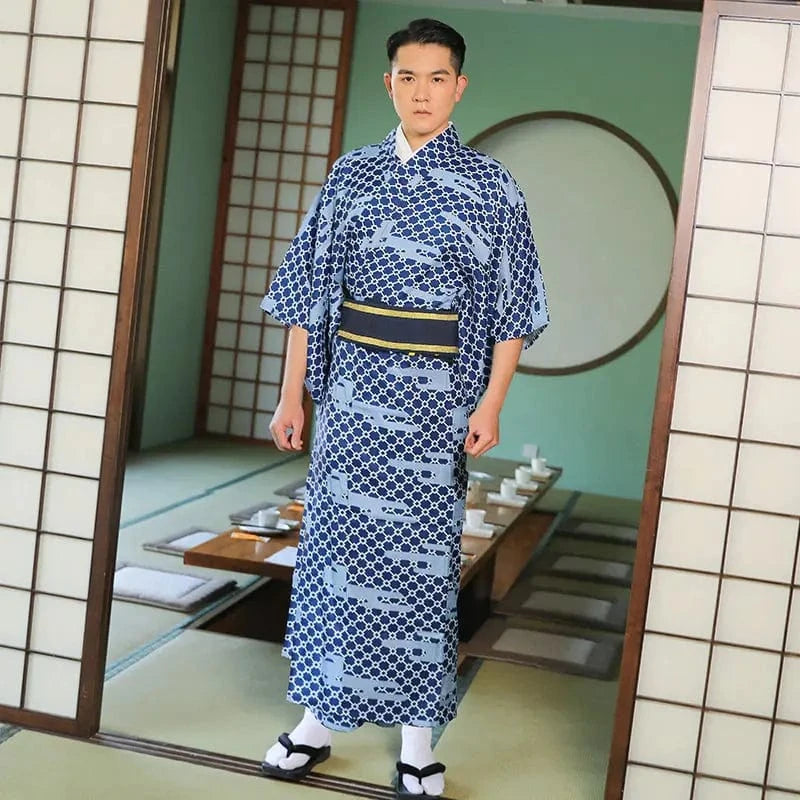 Kimono-shop Standard Titel Long kimono jacket 14:496#Style L Long kimono jacket